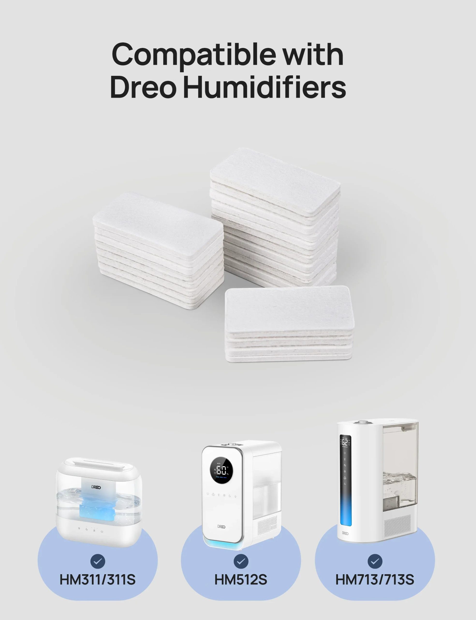 Aroma Pads 24-Pack for humidifiers. Compatible with Dreo Humidifiers 311/311S/512/713/713S - Image 4