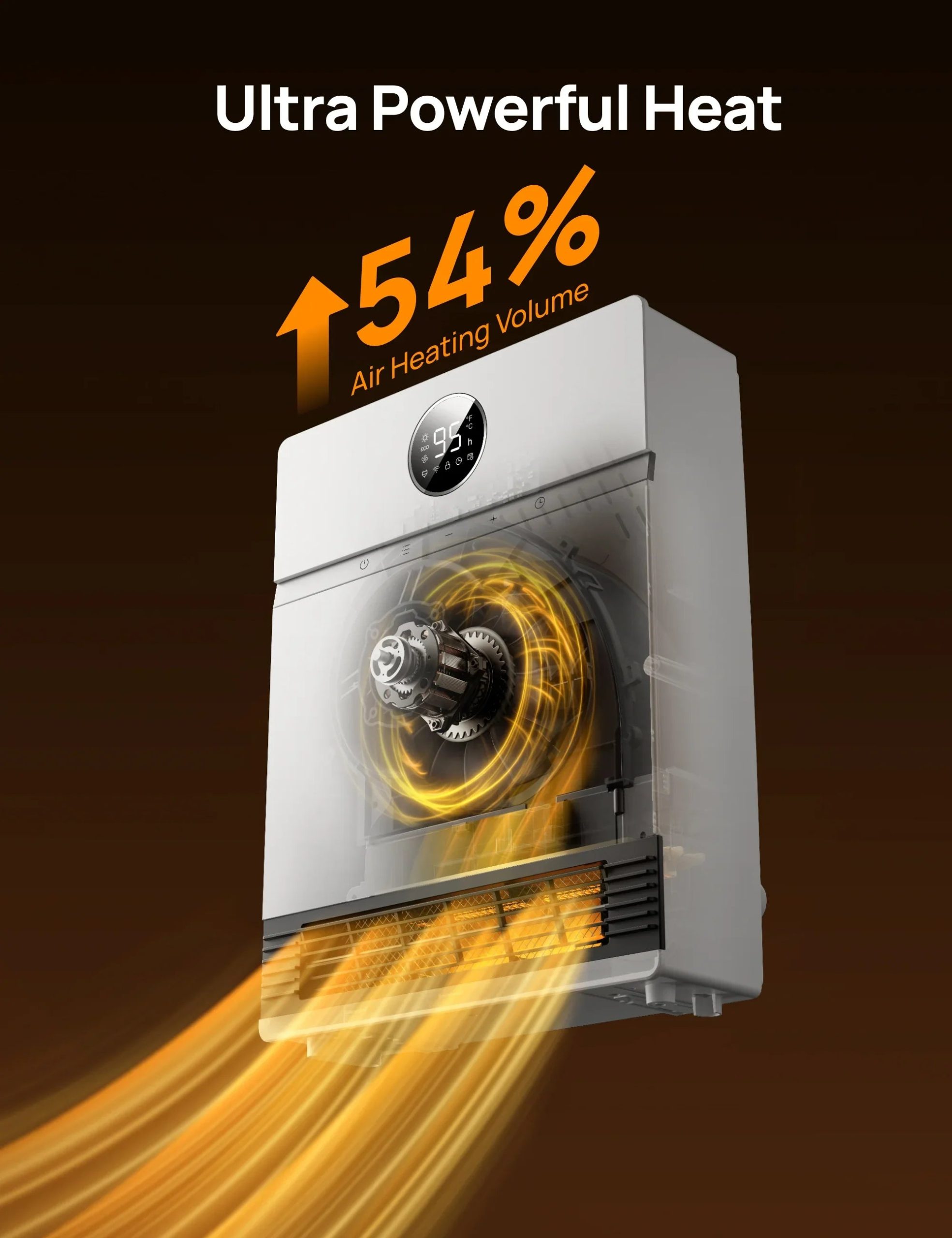 Smart Wall-mounted Heater 517AS with ALCI Plug - Image 2